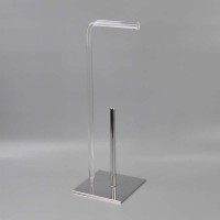 7 Shape Acrylic Toilet Roll Paper Holder With Spare